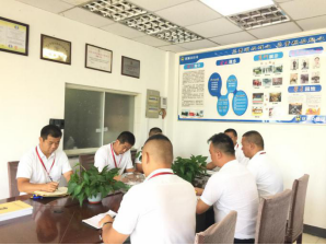 本周重點(diǎn)工作:防暑降溫在一線保安員間